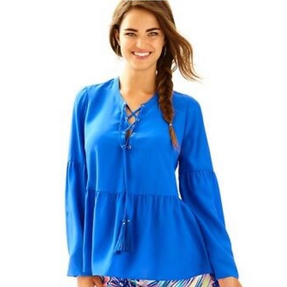 Lilly Pulitzer Silk Milan Top